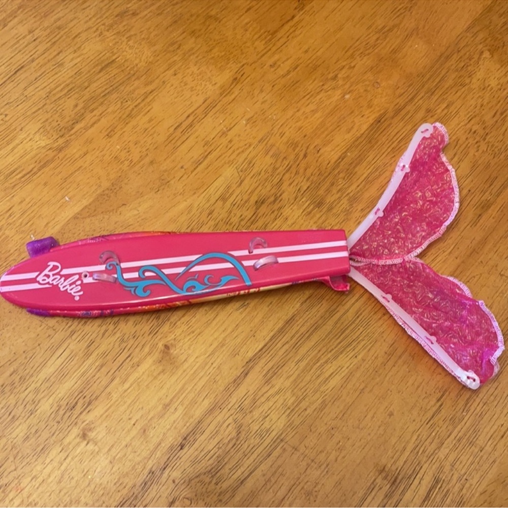 Barbie surfboard/mermaid tail 2011